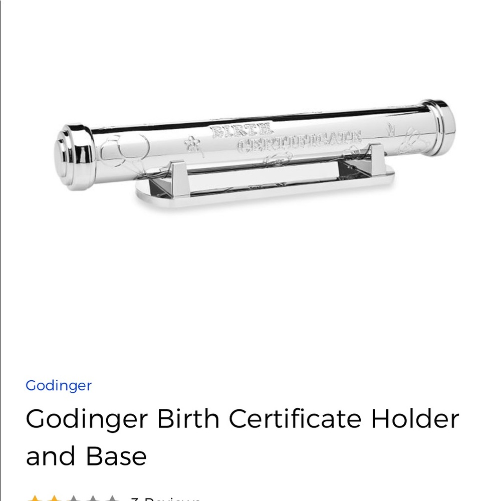 Birth Certificate Holder